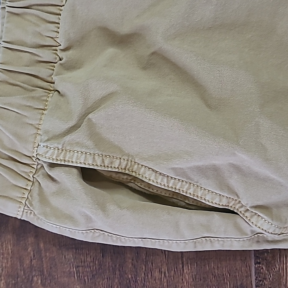 American Eagle Men's Khaki Elastic Waist Pants Joggers Size M - Picture 3 of 7